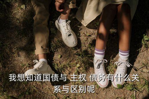 我想知道國債與 主權(quán) 債務有什么關系與區(qū)別呢