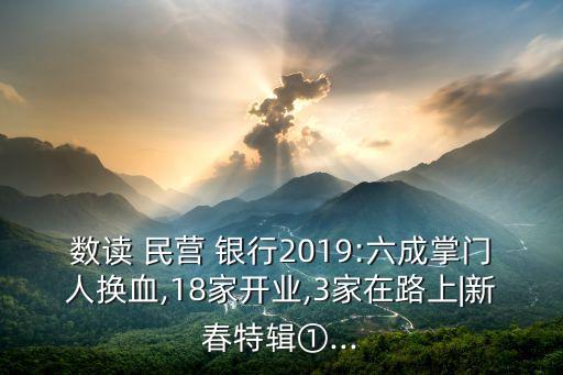數(shù)讀 民營(yíng) 銀行2019:六成掌門(mén)人換血,18家開(kāi)業(yè),3家在路上|新春特輯①...