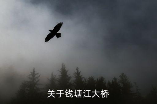關(guān)于錢(qián)塘江大橋