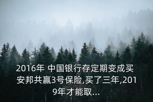 中國銀行安邦理財(cái)