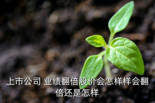 上市公司 業(yè)績翻倍股價(jià)會怎樣樣會翻倍還是怎樣