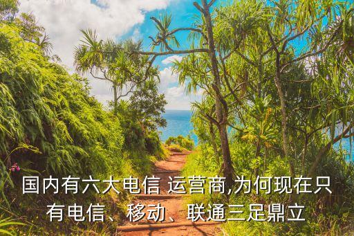 國內有六大電信 運營商,為何現(xiàn)在只有電信、移動、聯(lián)通三足鼎立