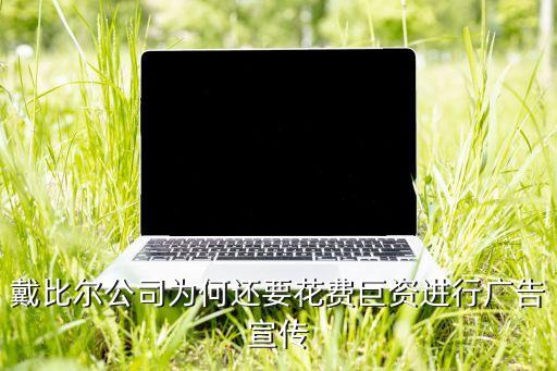 戴比爾公司為何還要花費巨資進(jìn)行廣告宣傳