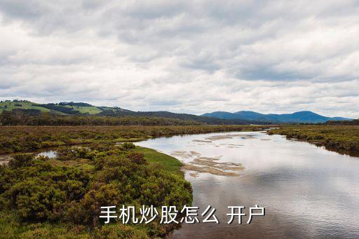  手機(jī)炒股怎么 開(kāi)戶