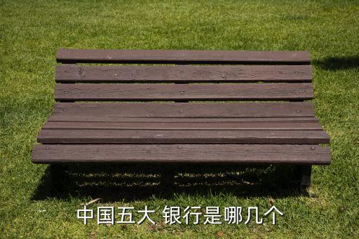 中國(guó)五大 銀行是哪幾個(gè)
