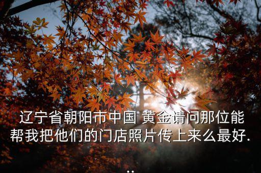  遼寧省朝陽(yáng)市中國(guó) 黃金請(qǐng)問那位能幫我把他們的門店照片傳上來(lái)么最好...