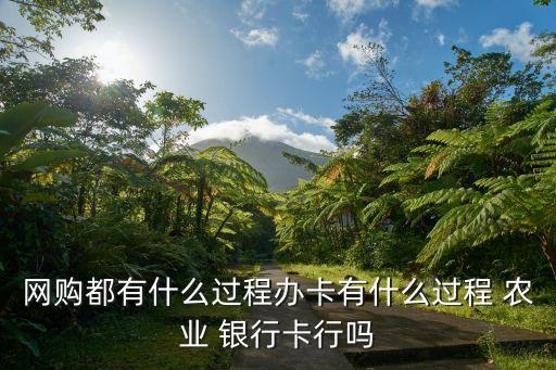 網(wǎng)購(gòu)都有什么過程辦卡有什么過程 農(nóng)業(yè) 銀行卡行嗎