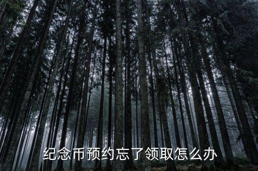  紀念幣預約忘了領(lǐng)取怎么辦