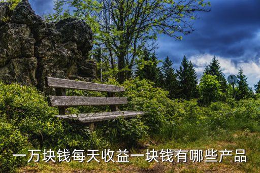 一萬(wàn)塊錢(qián)每天收益一塊錢(qián)有哪些產(chǎn)品