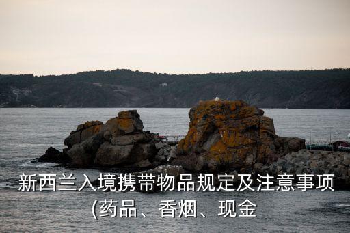  新西蘭入境攜帶物品規(guī)定及注意事項(藥品、香煙、現(xiàn)金