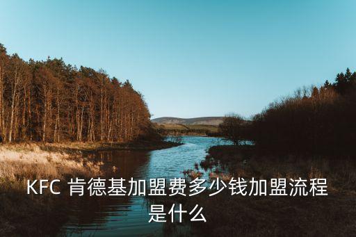 肯德基中國特許經(jīng)營權,中國特許經(jīng)營權企業(yè)