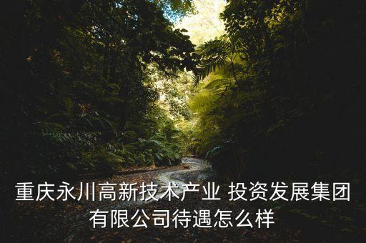 重慶永川高新技術產業(yè) 投資發(fā)展集團有限公司待遇怎么樣